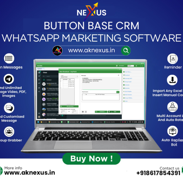 Multi Account WhatsApp CRM Software