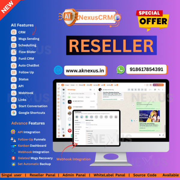 Reseller Ai NexusCRM Software